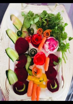A picture of Vegetables salad.