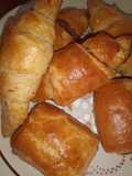 Croissant, chocolatines y masa Danesa
