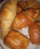 Croissant, chocolatines y masa Danesa