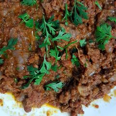 A picture of Tandoori Smoked Keema.