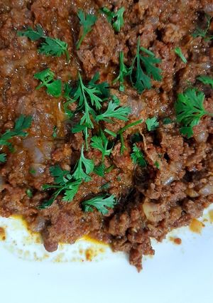 A picture of Tandoori Smoked Keema.