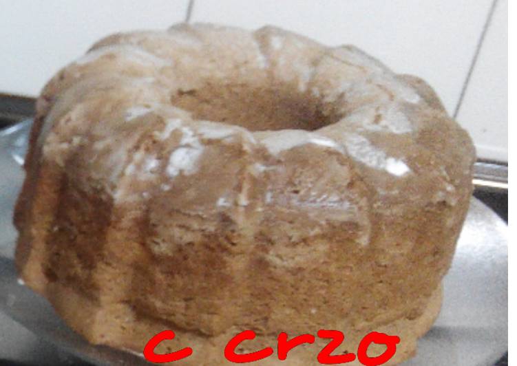 Bizcocho 1-2-3 en microondas