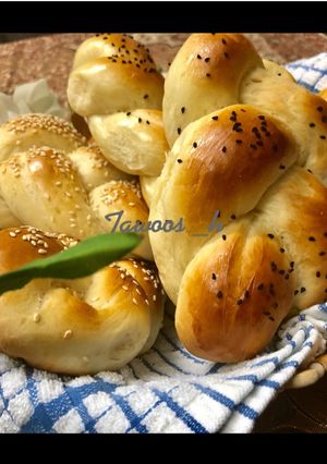 عکسی از دستور نان شیر (milk bread)