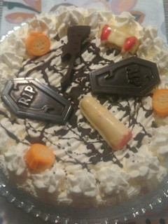 Una foto de Tarta Halloween de queso fresco