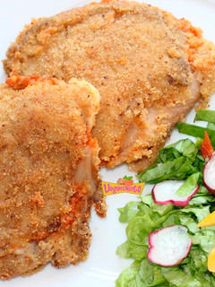 Una foto de Cachopo Vegano Asturiano, Impresionantemente impresionante!!