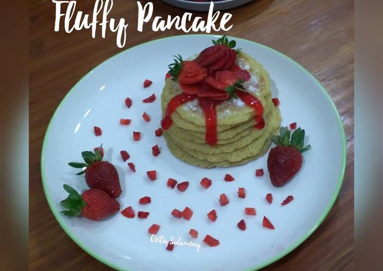 Cara Gampang Menyiapkan Fluffy Pancake, Enak