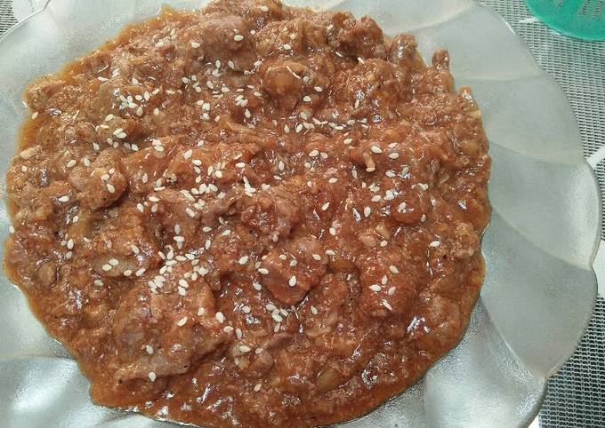 Yuk intip, Cara  memasak KAMBING BBQ sederhana  nagih banget