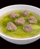 SP.0827 - Canh Cải Dún Thịt Viên