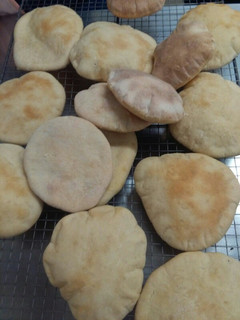 Una foto de Pan de pita árabe