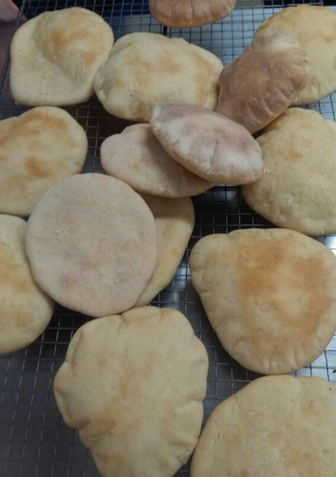 Una foto de Pan de pita árabe