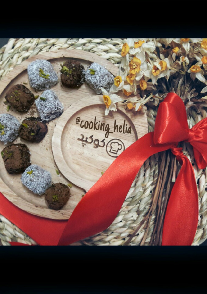 عکسی از دستور شکلات توپی