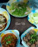 Bữa trưa nhiều món cho cuối tuần