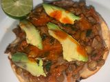 Tostadas de lentejas