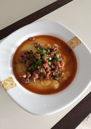 Foto de Angú com Molho de Carne