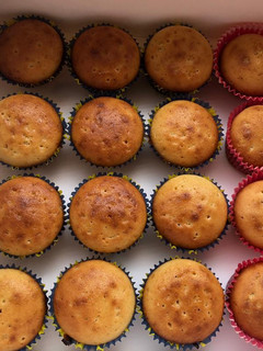 A picture of Vanilla cup cake.