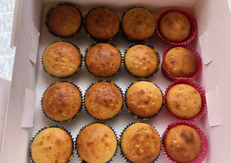 Recipe of Any-night-of-the-week Vanilla cup cake