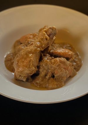 A picture of Chicken Qorma.