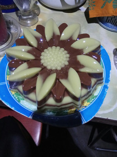 Foto resep Puding coklat greentea cantik