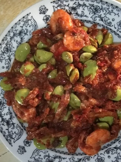 Foto resep Sambal teratai (teri udang petai)
