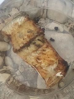 عکسی از دستور ماهی کبابی تو دل کوه🥰🥰😋😋