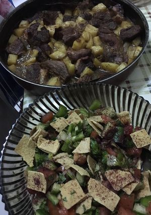 صورة لوصفة صينية لحمة بدبس الرمان