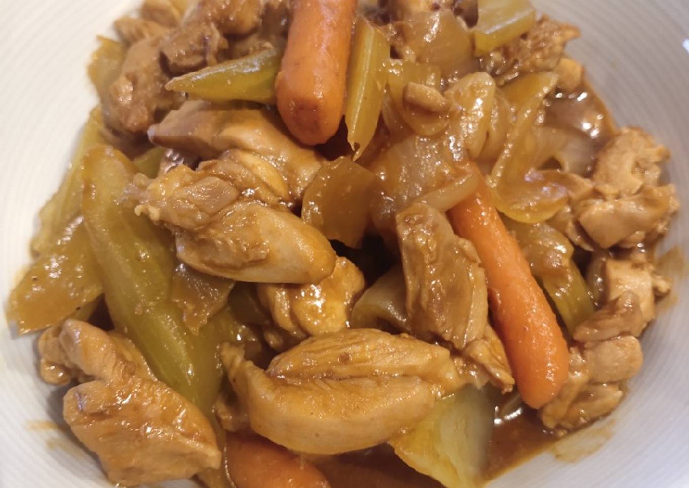 Chicken with Ketchup Sauce