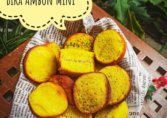 Recipe: Yummy Bika Ambon Mini