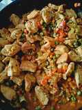 Pollo con verduras