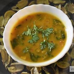 A picture of Palak Dal (Spinach Lentil).
