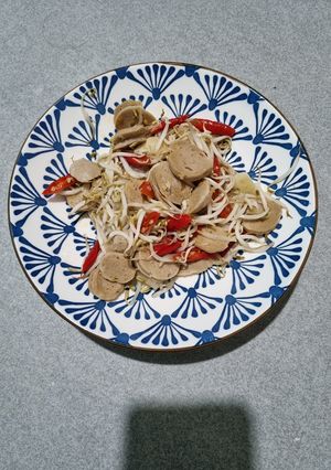 Foto resep Tumis Tauge Bakso Simple