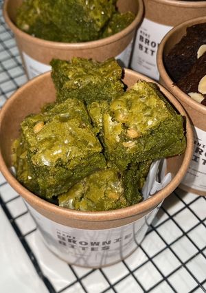 Foto resep #34 Matcha Brownies (dipanggang dengan oven tangkring)