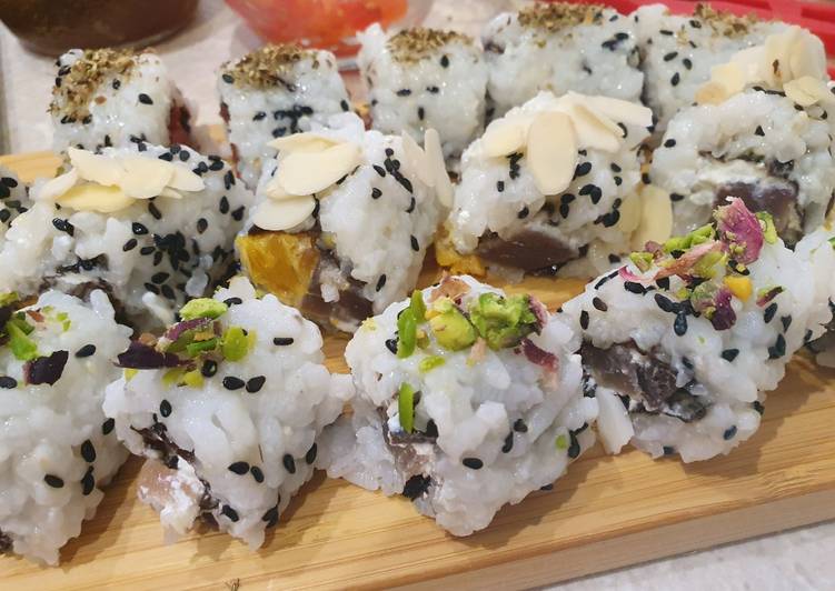 Recipe of Award-winning Uramaki sushi ai sapori di Sicilia