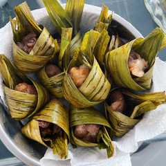 A picture of Ayam Pandan Thailand.