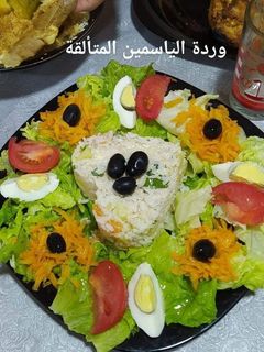 صورة لوصفة سلطة خضراء