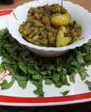 Fenugreek and Black Salt Potatoes