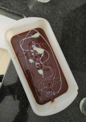 Una foto de Pudin de chocolate