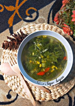 Foto resep 19.Sayur bayam