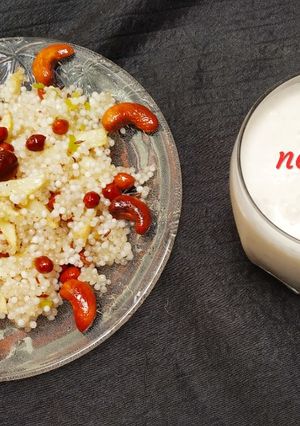 A picture of Sabudana Khichdi.