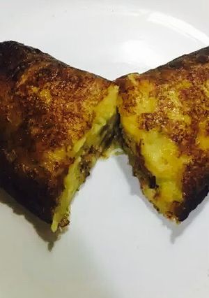 Una foto de Empanada de plátano maduro