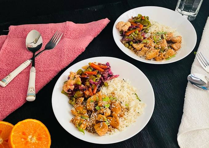 Teriyaki Chicken Rice Bowls