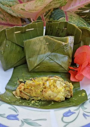 Foto resep Pepes Ayam Kecombrang