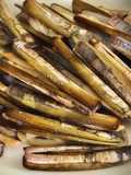 Navajas al horno