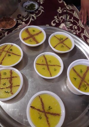 عکسی از دستور شله زرد (نذری)