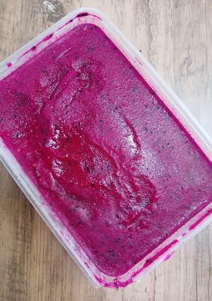 Foto resep Sorbet Buah Naga