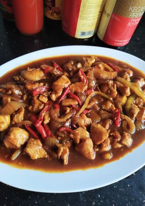 Foto resep Ayam Cah Cabai