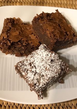 Una foto de Brownies de Chocolate
