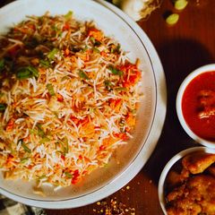 A picture of Chinese Fried Rice.