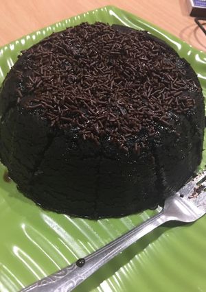 Foto resep Oreo Cake kukus (dua bahan)