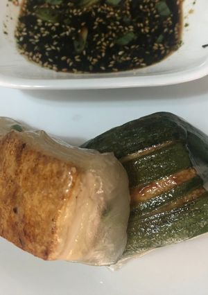 Una foto de Tofu rolls