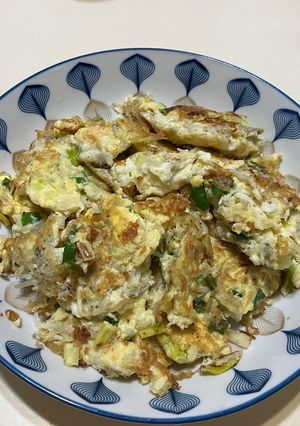 吻仔魚炒蛋 的食譜成品照片
